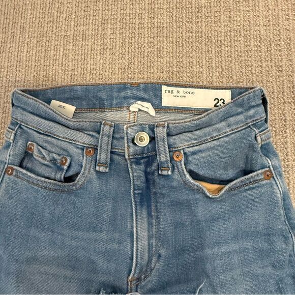 Rag & Bone Nina High Rise Ankle Skinny jean - size 23 - Picture 4 of 9